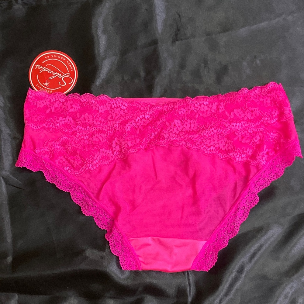 Splendies Fuchsia Lace Women's Panties